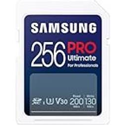 Samsung PRO Ultimate MB-SY256S SDXC UHS-I Memory Card 256GB 200MB/s > På fjernlager, levevering hos dig 21-11-2023
